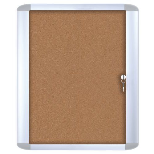 Innenvitrine Mastervision - Rückwand aus Kork - Tür aus Sicherheitsglas