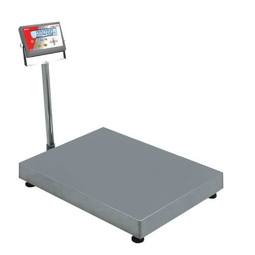 Warenannahme-Säulenwaage - Wägebereich 300 kg