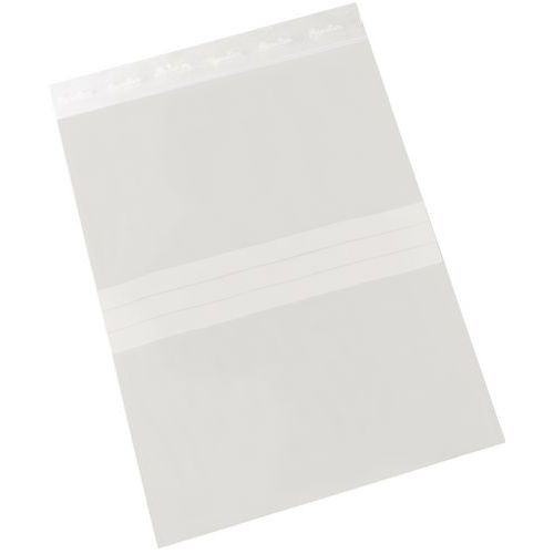 Zip-Beutel - weißes Band 50 µm - Manutan Expert
