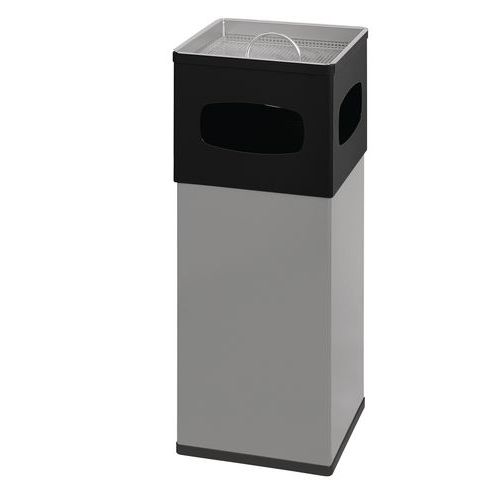 Ascher-Abfallbehälter aus Aluminium 50 L - Vepabins Ascher-Abfallbehälter aus Aluminium 50 L - Vepabins