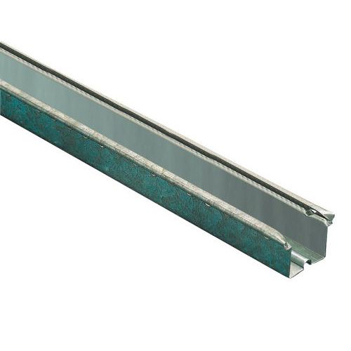 Rail à galets plastique - charge légère - Longueur 2000 mm - Bito