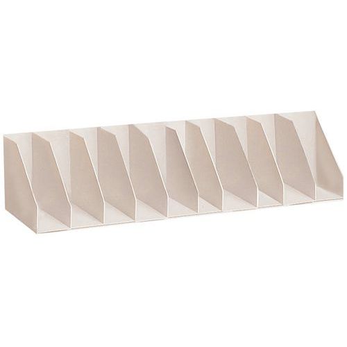 Trieur vertical à séparateurs fixes pour armoires - Gris - Paperflow Trieur vertical à séparateurs fixes pour armoires - Gris - Paperflow
