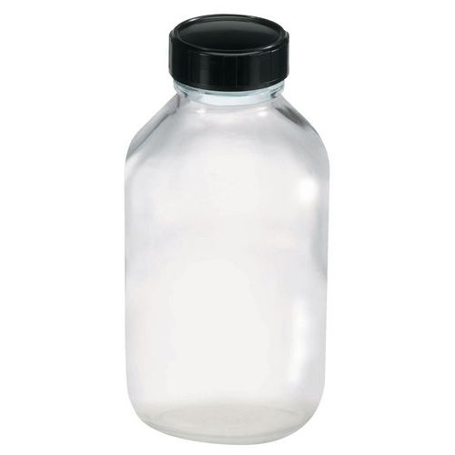 Flacon verre avec bouchon inviolable – 125 à 1 000 ml