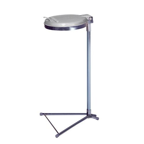 Support sac-poubelle avec couvercle - 120 L