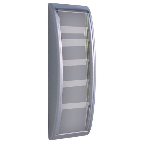 Présentoir mural QuickFit 4 et 5 cases - Paperflow