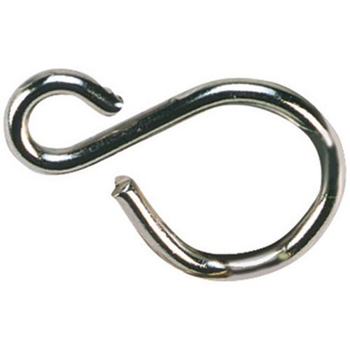 S-Haken - Eisen vernickelt S-Haken - Eisen vernickelt