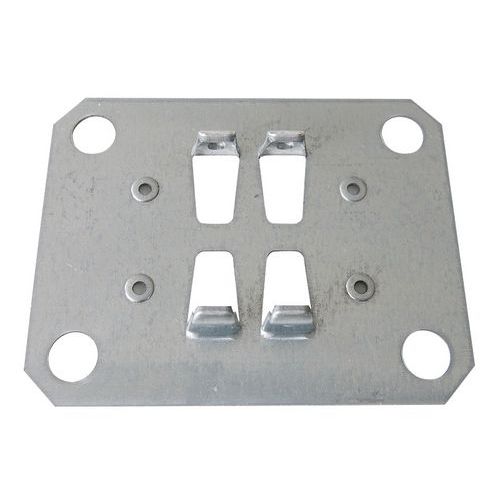 Leiterfußplatte - doppelte Verankerung - Schulte