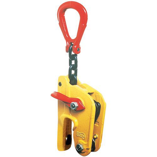 Pince automatique - Force 1 500 à 4 500 kg - Avec bec cranté