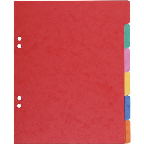 Register mit neutralen Reitern aus Manila-Karton 225 g