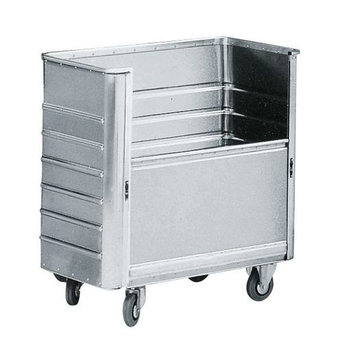 Transportwagen mit Aluminiumwänden - Ausziehbare Platte