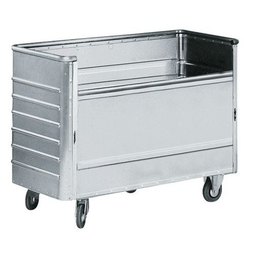 Transportwagen mit Aluminiumwänden - Ausziehbare Platte Transportwagen mit Aluminiumwänden - Ausziehbare Platte