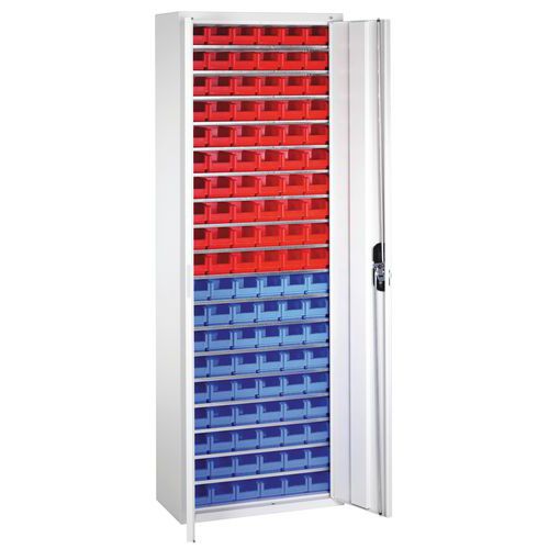 Schrank mit Sichtlagerkästen - CP