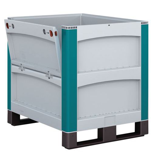 Palettenbox SL86, Gesamtinhalt: 145 L, Max. Belastung: 500 kg, Gesamthöhe: 520 mm, Gesamtbreite: 600 mm