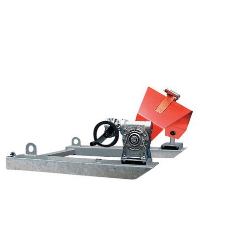 Fasskipper mit Kurbel und Kette - Tragkraft 300 kg