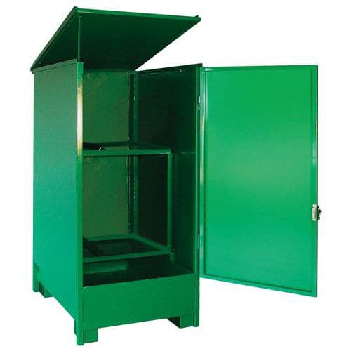 Box de rétention métallique pour stockage de fûts - 220  et 440 L - Sameto Technifil