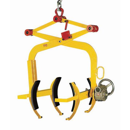 Fasskipper mit Spannbacken - Tragkraft 500 kg