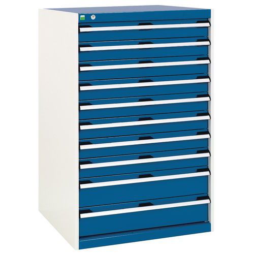 Armoire d'atelier à tiroirs Bott SL-87 - Hauteur 120 cm Armoire d'atelier à tiroirs Bott SL-87 - Hauteur 120 cm