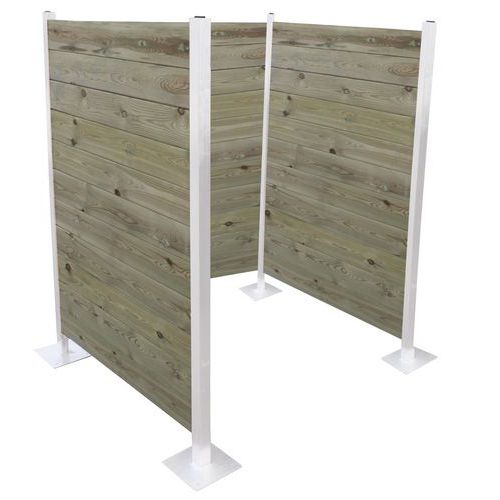Lame en bois pour cache-conteneur