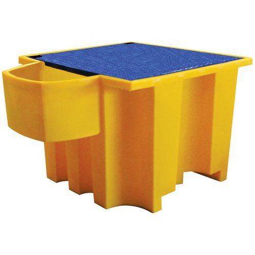 Auffangwanne mit Ablass - 1100 L