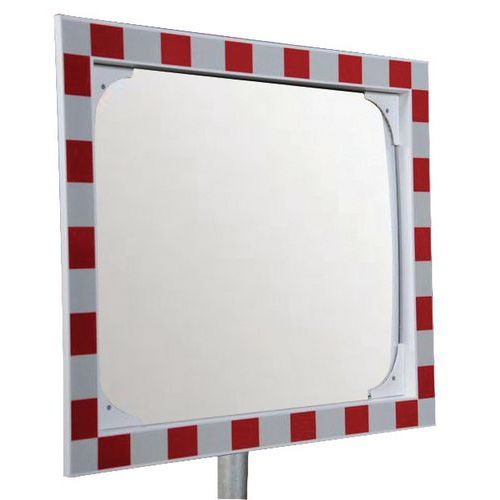 Miroir de sécurité antibuée - Voie privée - 90°