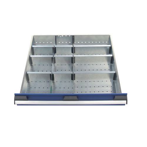 Set mit Fachunterteilungen für Schubladenschrank Bott SL-66 - Höhe 5 cm Set mit Fachunterteilungen für Schubladenschrank Bott SL-66 - Höhe 5 cm
