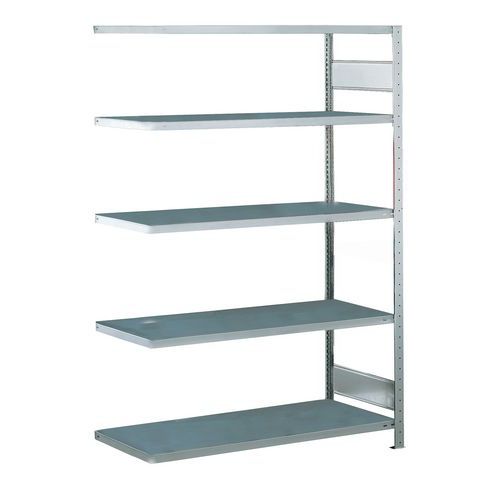 Regal Easy-Fix für leichte Lasten - Einseitig - H 2500 mm - Verzinkt - Schulte