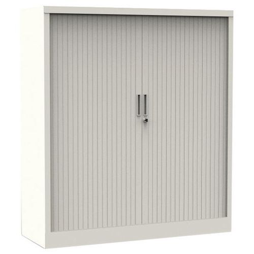 Armoire à rideaux Premium unie - Hauteur 136 cm