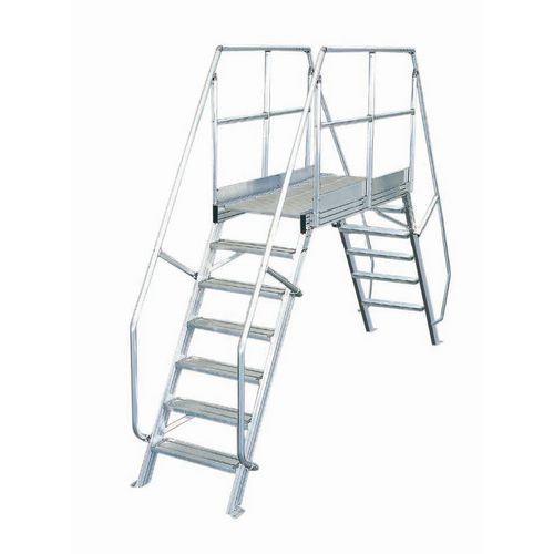 Mobiler Steg mit 45°-Neigung - Breite 800 mm