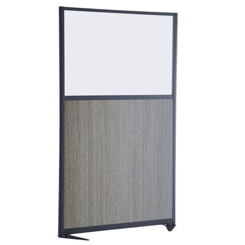 Moderne Trennwand - Platte, Halbtafel magnetisch - Höhe 150 cm