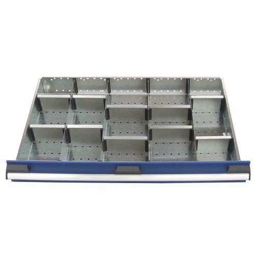 Set mit Trennelementen für Schubladenschrank Bott SL-85 - Höhe 5 cm