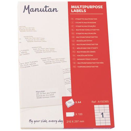 Étiquettes multifonction - Manutan