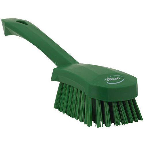 Spülbürste Vikan - ergonomischer Stiel - harte Fasern