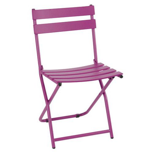 Chaise pliante en polyester - Square Chaise pliante en polyester - Square