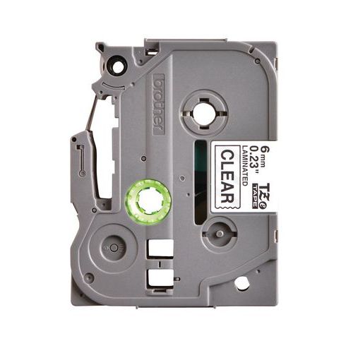 Cassette de ruban pour étiqueteuse Brother - Largeur 6 mm