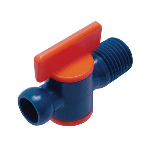 Schlauch für geringe Durchflussmengen 1/4 - Standard-Absperrhahn