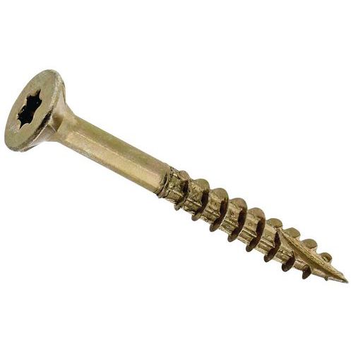 Holzschraube Torx aus Stahl mit Teilgewinde