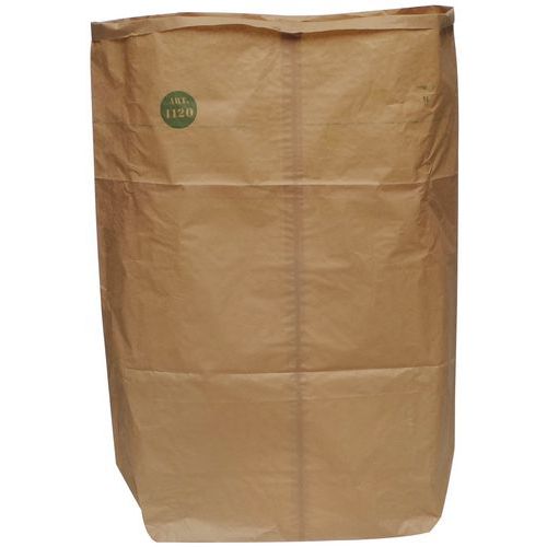 Müllsack aus Papier - Bioabfälle - 70 bis 140 L