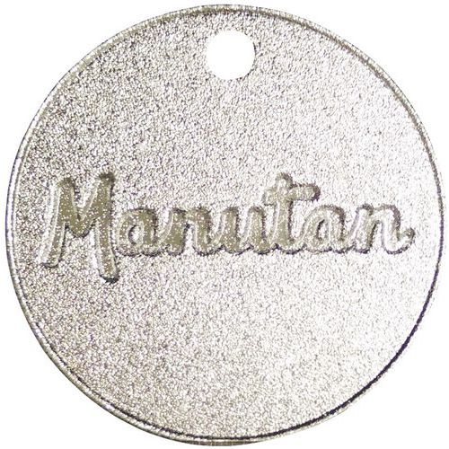 Jeton numéroté de 301 à 1000 - Aluminium 30 mm - 100 pièces - Manutan