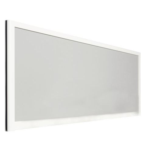Trennwand 495 x 1400 - Profil weiß - Insona