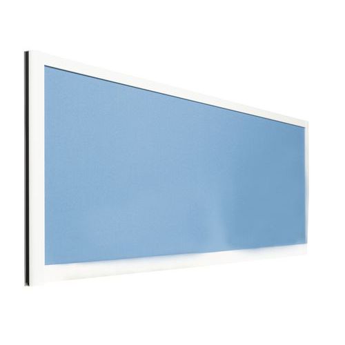 Écran de séparation acoustique 495x1600 - Profil Blanc