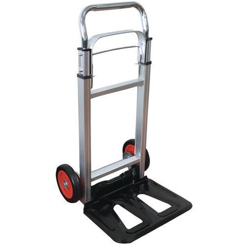 Aluminium-Sackkarre - Gummiräder - Tragkraft 90 kg - Manutan Aluminium-Sackkarre - Gummiräder - Tragkraft 90 kg - Manutan