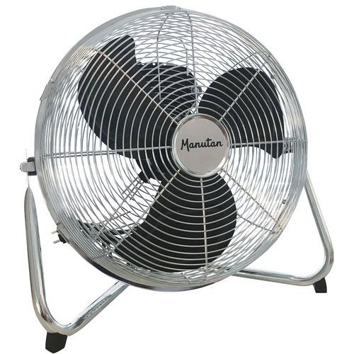 Aufstellbarer Ventilator aus Chrom - Manutan Expert