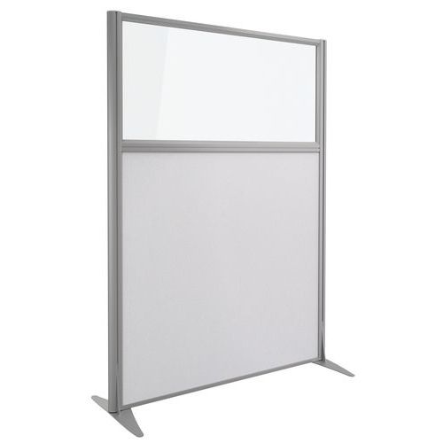 Cloison acoustique Kprim - Textile et verre - Hauteur 165 cm