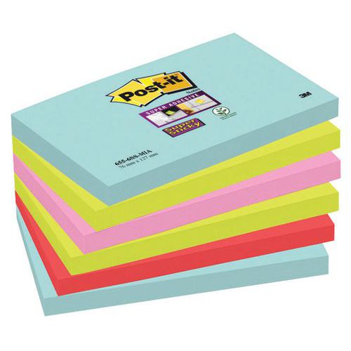 Post-it® Super Sticky Assorti