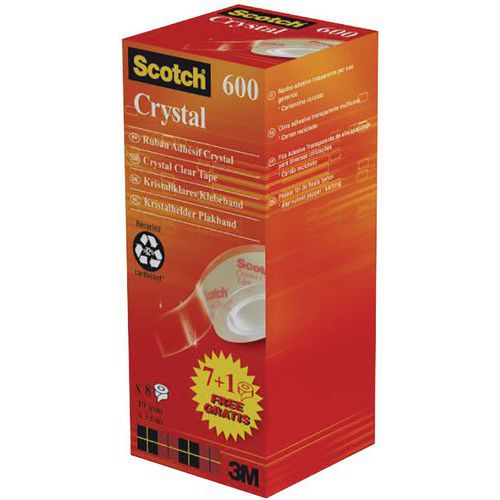 Ruban adhésif transparent Crystal Ruban adhésif transparent Crystal