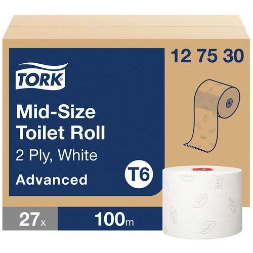 Papier toilette Tork Compact - Rouleau - T6