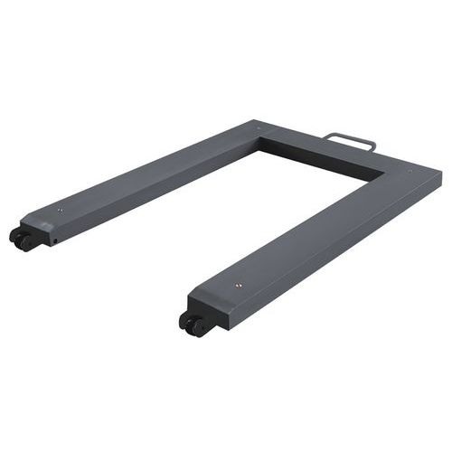 Palettenwaage R4FPP Access mit i5-Anzeige und Eichzertifikat - 600 bis 1500 kg