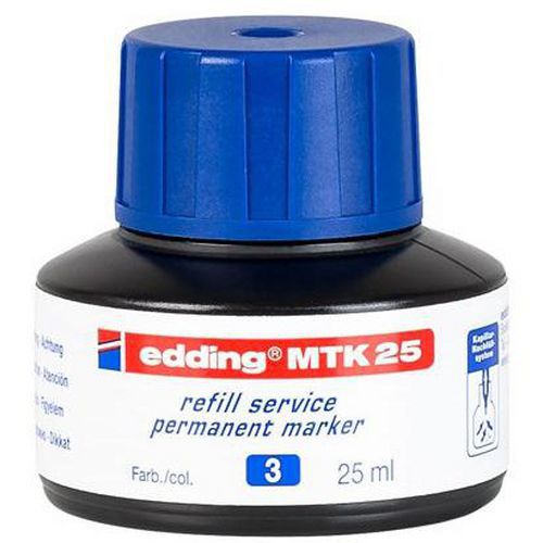 Tintennachfüllpackung, Permanentmarker Edding MTK 25 Tintennachfüllpackung, Permanentmarker Edding MTK 25
