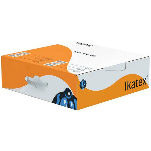 Chiffon blanc textile à plat - boîte distributrice -Ikatex