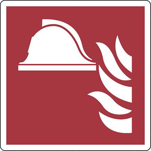 Brandschutz-Schild - Brandbekämpfungsausrüstung - Aluminium Brandschutz-Schild - Brandbekämpfungsausrüstung - Aluminium